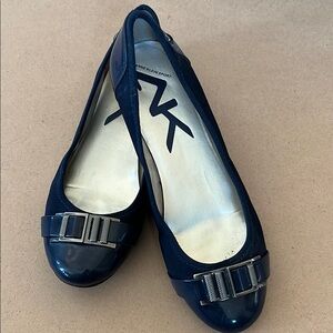 Navy Blue Women's Flats